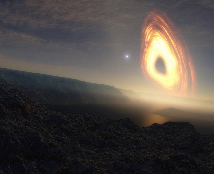 molecular black hole