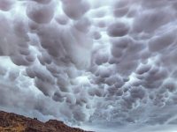 Bubble storm clouds in Córdoba, Argentina