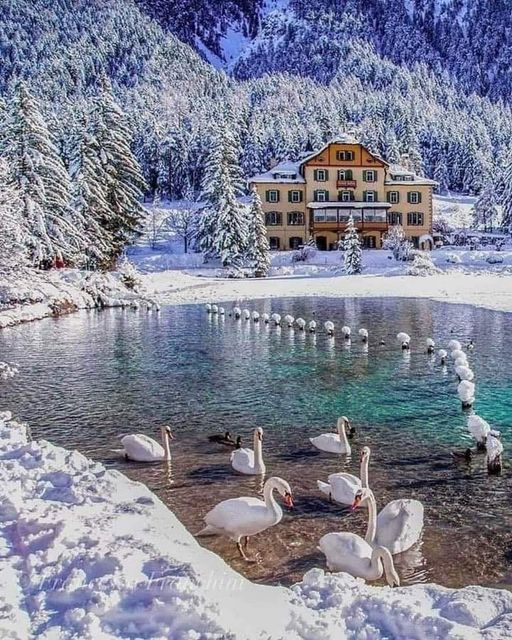 Lake Dobiaco Italy