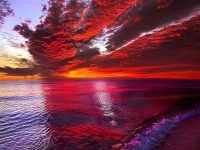 Sunrise of Lake Michigan