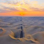 Road to the sun! Abu Dhabi, UAE