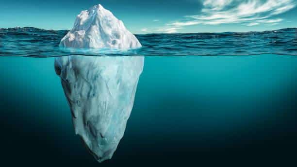 Why does ice float on water