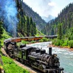 Durango & Silverton Narrow Gauge Railroad, Colorado, USA