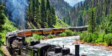Durango & Silverton Narrow Gauge Railroad, Colorado, USA