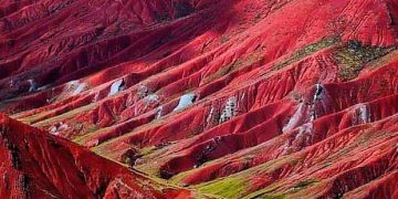 Valle Rojo Rainbow Mountain, Cusco, Peru