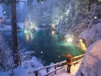 Winter Wonderland ? Blausee, Switzerland