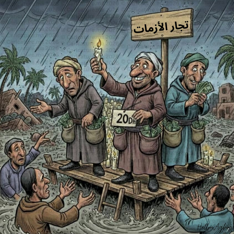 تجار الأزمات في القصر الكبير