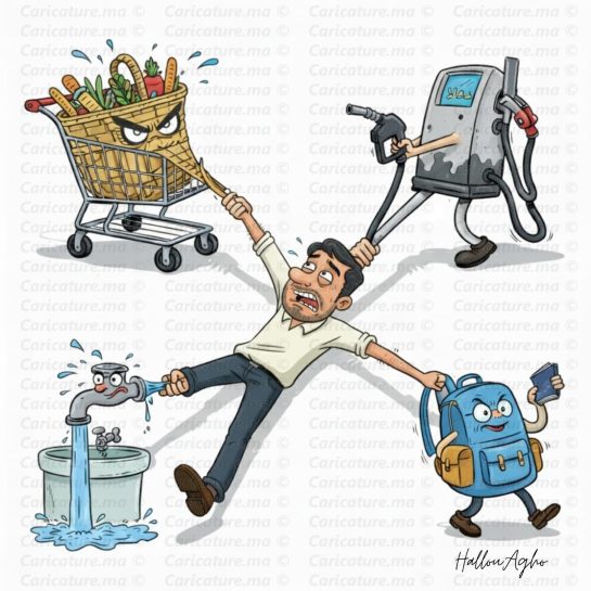 غلاء المعيشة على المواطن
