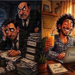 العمل الحر أم الوظيفة