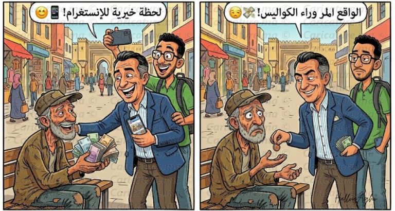 عمل الخير بين الواقع والمواقع