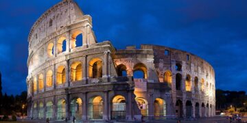 Colosseum in Rome, Italy