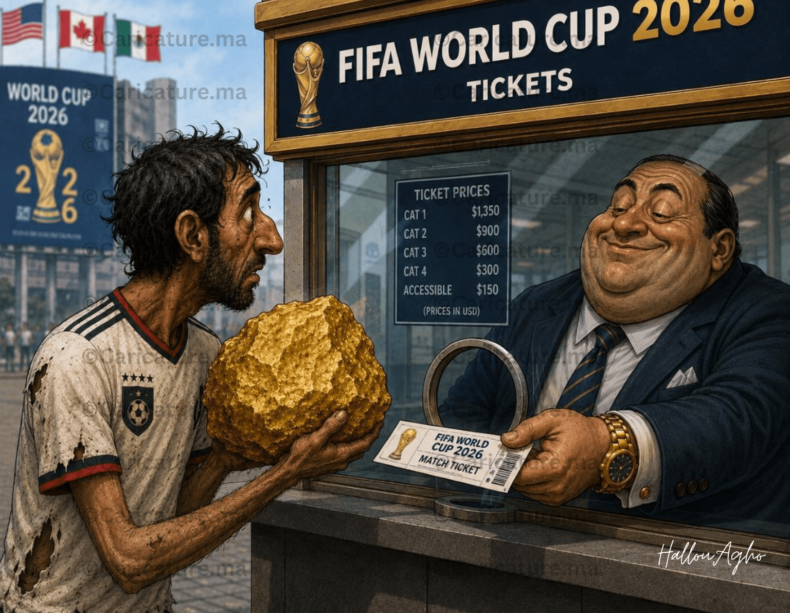 غلاء تذاكر كأس العالم 2026