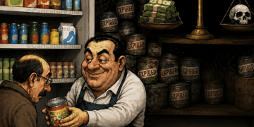 بيع مواد غذائية منتهية الصلاحية