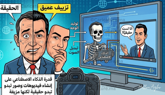 التزييف العميق (Deepfake)