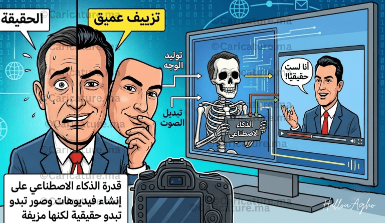 التزييف العميق (Deepfake)