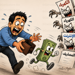 الراتب الشهري يصل مبتسمًا… ثم يركض مباشرة نحو المصاريف!